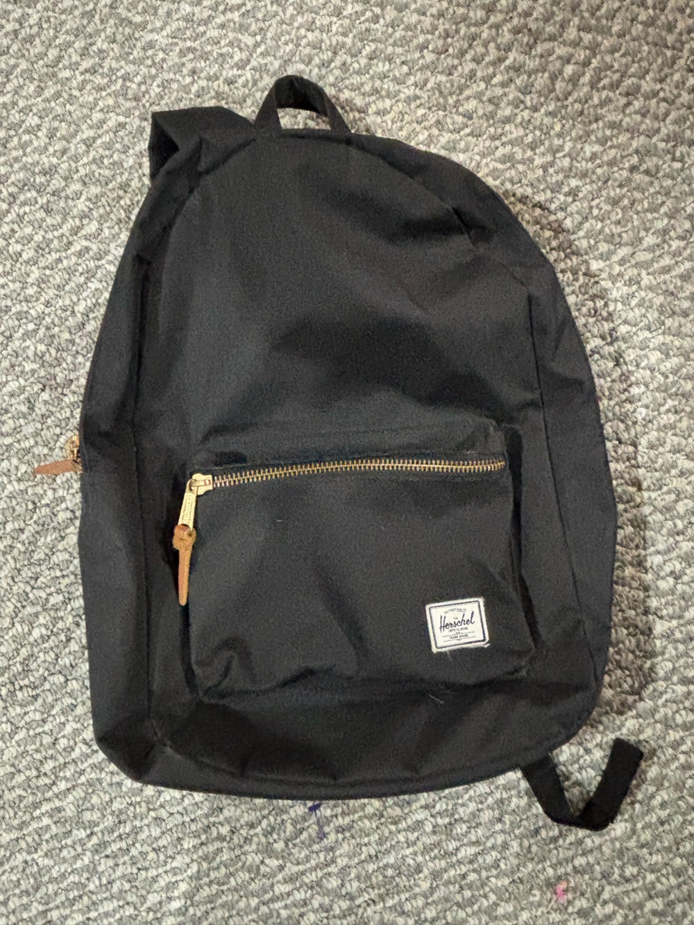 Hershel Classic Black Men's Backpack